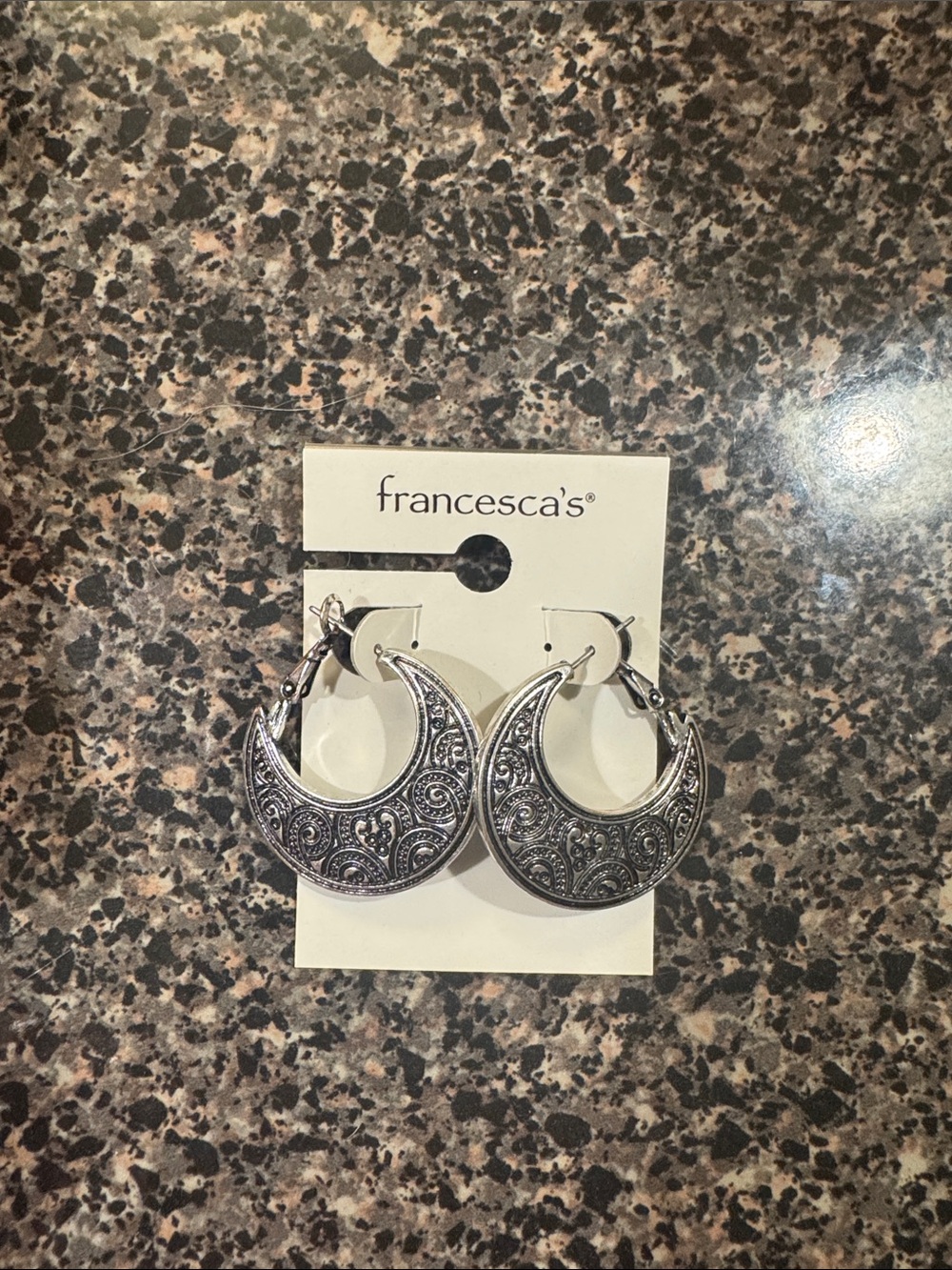 Silver Statement Earrings